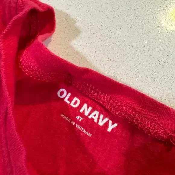 Old Navy Long Sleeve 4T Toddler Girl Bundle (2) 100% Cotton - Picture 6 of 7